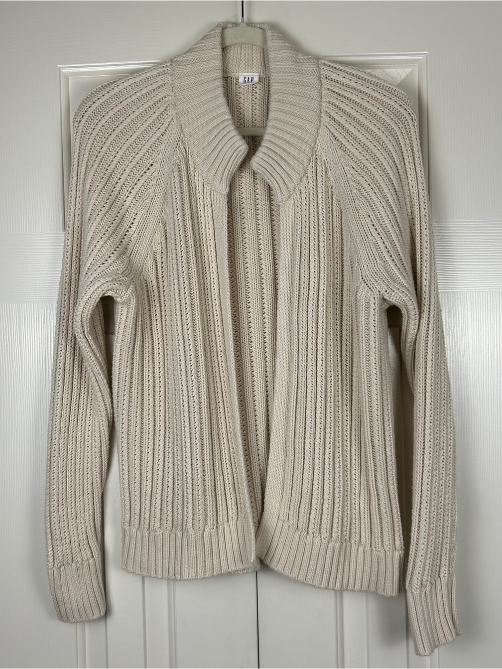 Gap Knit Open Front Cardigan Sweater